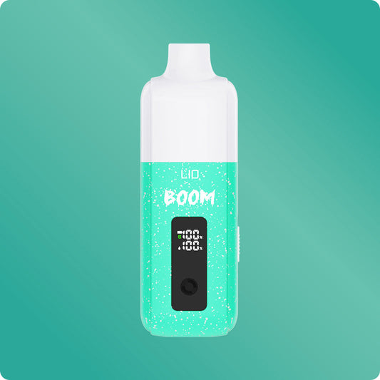 The most Popular LIO BOOM POD VAPE KIT in New Zealand has high-end and elegant appearance design with adjustable output power. It is equipped with large screen with dual display function make LIO BOOM the best pod Vape kit in New Zealand.LIO BOOM Disposable pod has advance mesh coil and deliver upto 10k(10000) puffs.